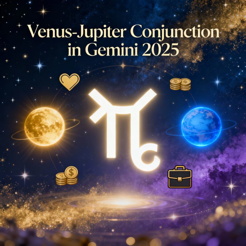Venus-Jupiter Conjunction in Gemini: Relationship and Financial Breakthroughs